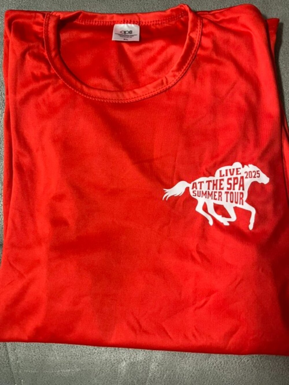 SARATOGA spa Dri-Fit XL short sleeve 2025 Giveaway Day -NEW
